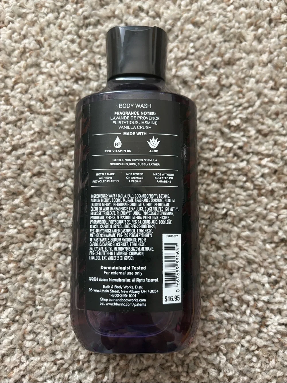 Bath and body. Works Emily in Paris body wash